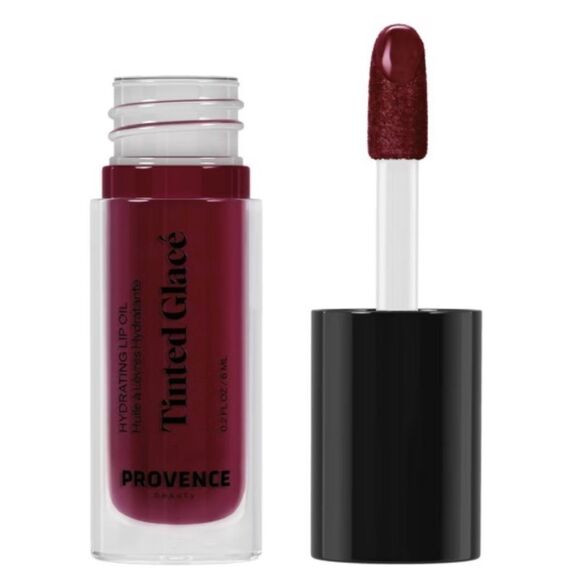 Sephora Other - 🦋 PROVENCE Beauty Tinted Glacé Hydrating Lip Oil Plum Merlot New FullSz